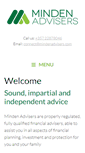 Mobile Screenshot of mindenadvisers.com